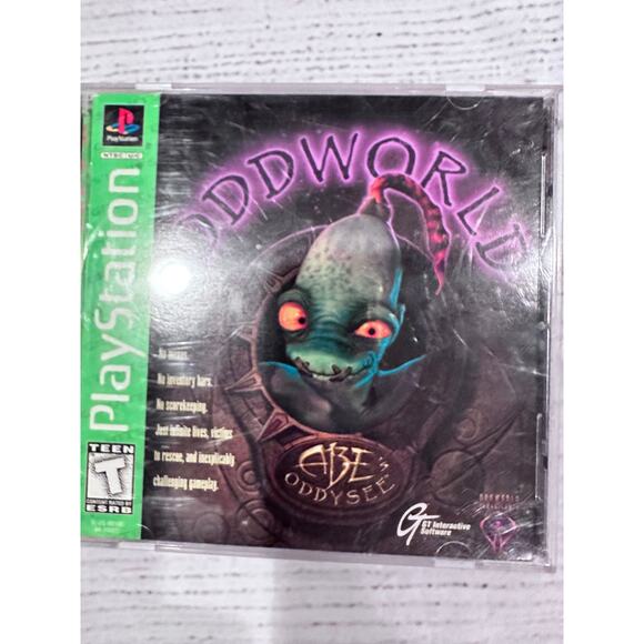 Oddworld Abe's Oddyssey for Playstation - Picture 1 of 3